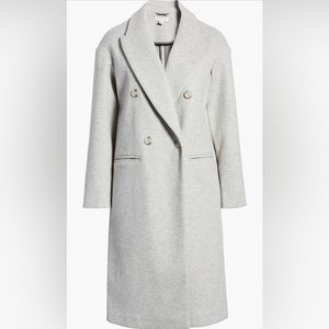 Top shop Brooke double-breasted long coat